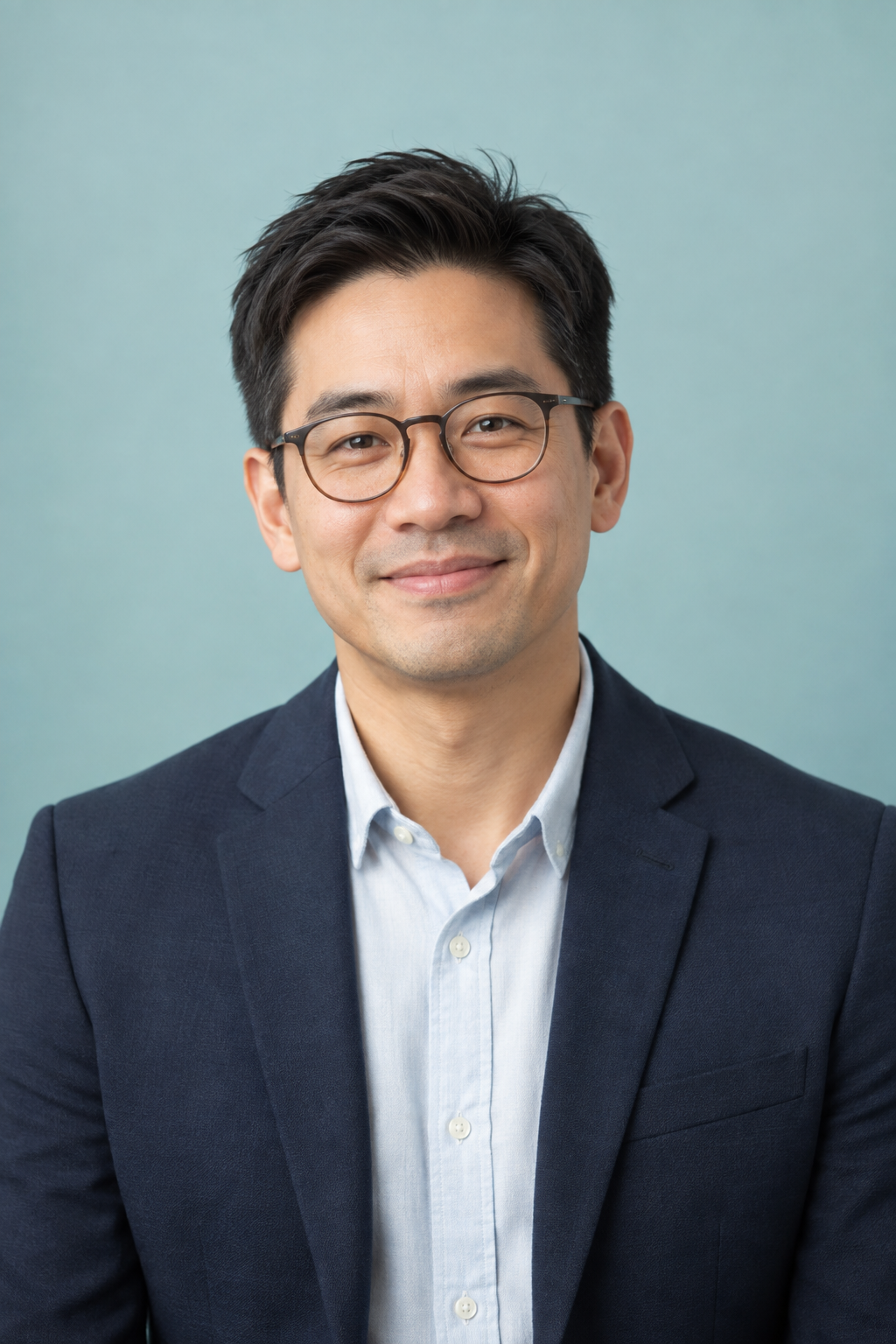 Asian male therapist